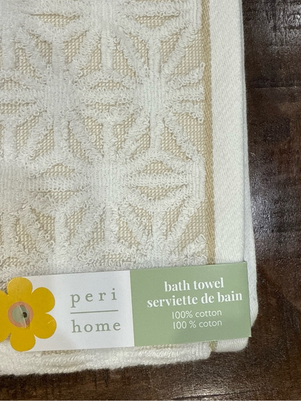 Peri Home 6 Pc Set Saromi Linen Color:2 Bath 2 Hand 2 Tip Towels 100% Cotton NWT - Picture 9 of 10